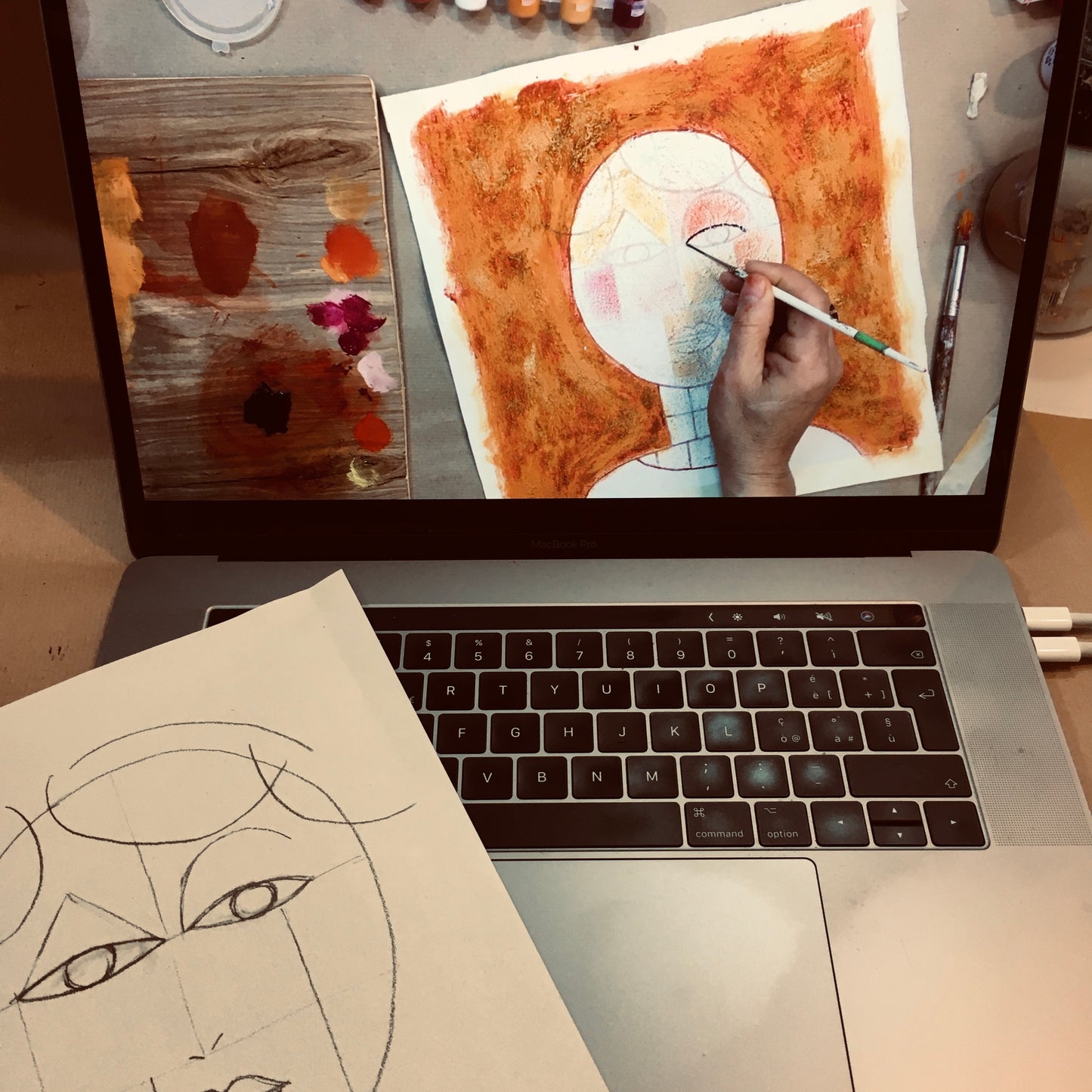 video corso pittura acrilica - minicorso