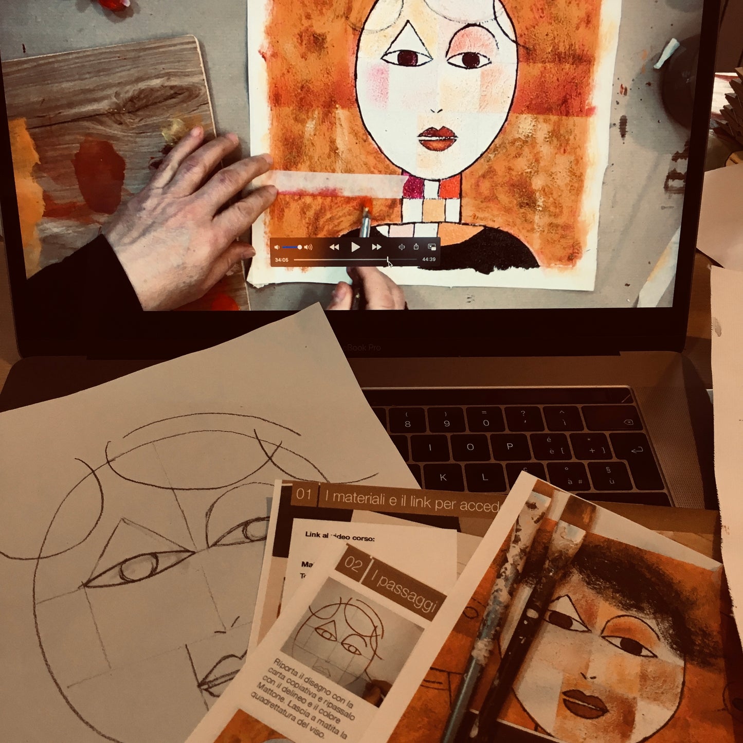 Faccia da Klee Digital