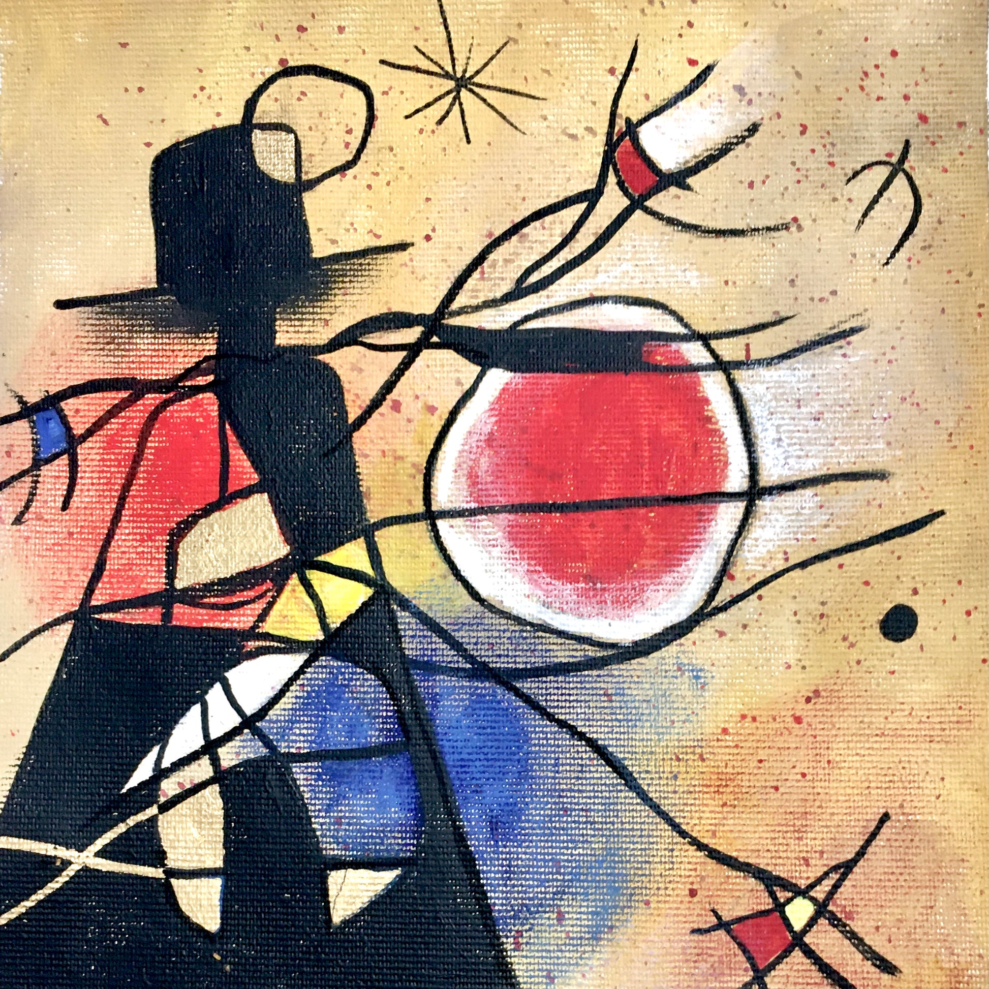 Minicorso pittura on line Mirò